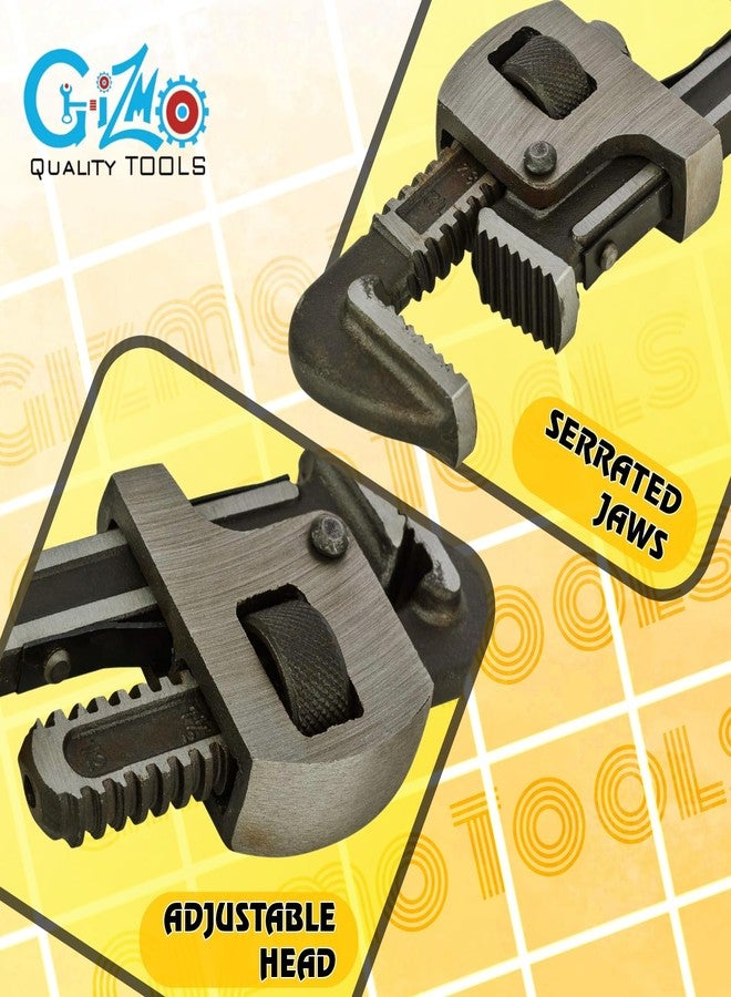 GIZMO Stilson Type Pipe Wrench for Plumbing (12 Inch) - Image 4